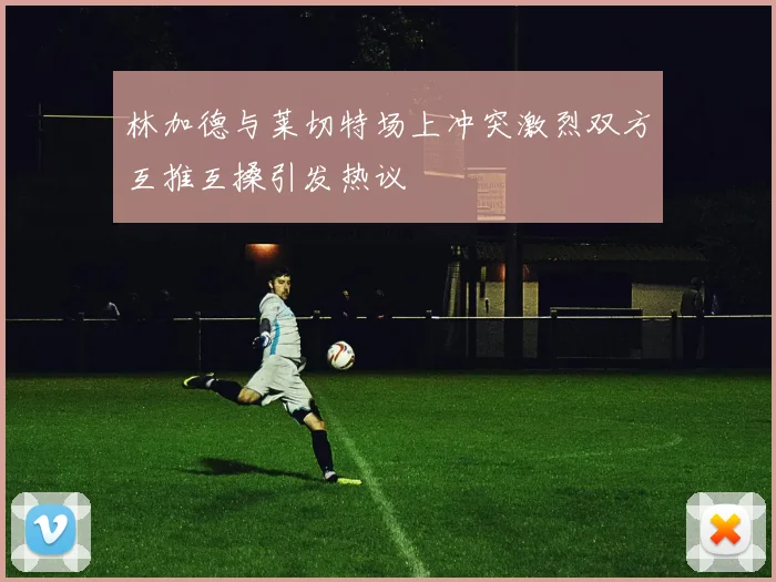林加德与莱切特场上冲突激烈双方互推互搡引发热议